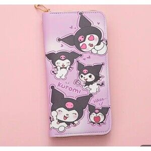 Purple‎ Kuromi Sanrio wallet